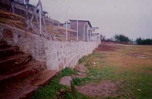 Fencing of Presbyterian L.P.School Mawngap
