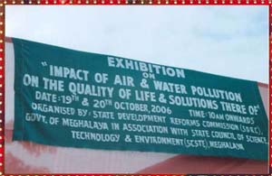 Banner Display on the occassion of the Workshop