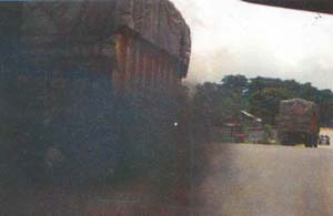 Air-pollution by vehicular traffic in Jowai