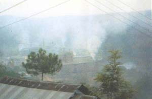 Air-pollution by industrial units in Industrial areas