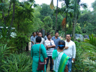 SDRC members at Jongkol interacting with the Beneficiary, South Garo Hills District - dated 21-04-2017